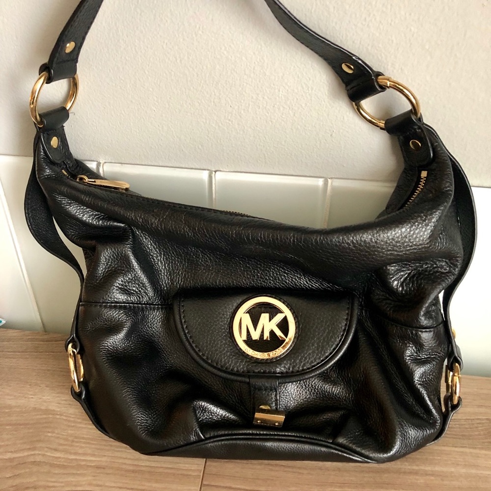 Michael Kors Fulton Large Genuine Shoulder Bag